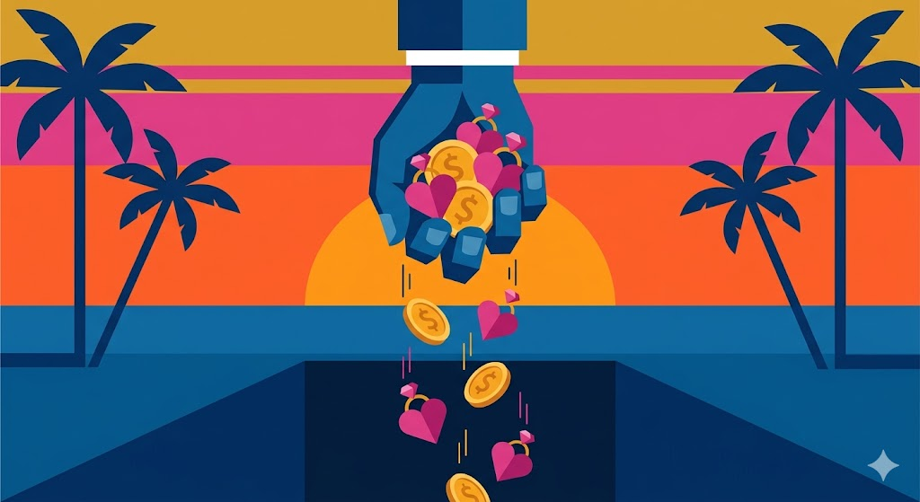 Graphic illustrating the Cost of Instagram Ads for Florida businesses, including social media advertising budgets, engagement, and digital marketing ROI.